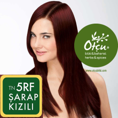 Natural Colors 5RF Şarap Kızılı Organik Saç Boyası