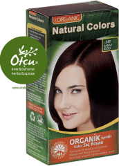 Natural Colors 5RF Şarap Kızılı Organik Saç Boyası