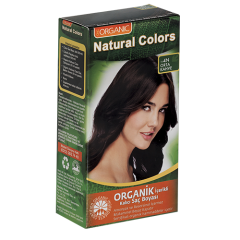 Natural Colors 4N Orta Kahve Organik Saç Boyası