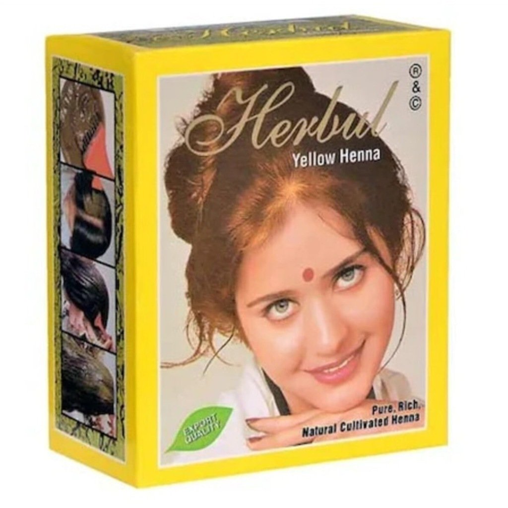 Herbul Yellow Henna Sarı Hint Kınası 10 gr* Adet