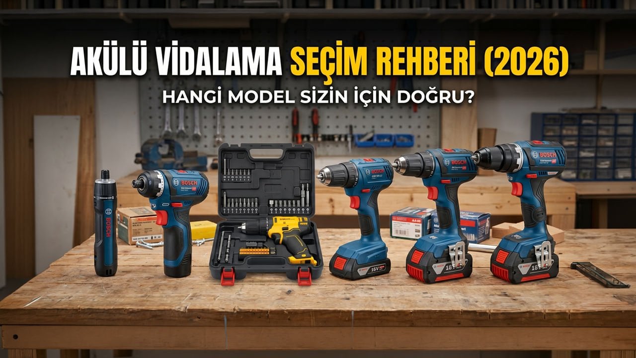 Akülü Vidalama Alırken Nelere Dikkat Edilmeli? (2026 Seçim Rehberi)
