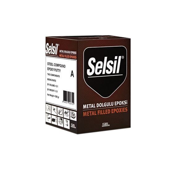 Selsil Plastik Stell 500 Gr 5 Dk Putty (SF)