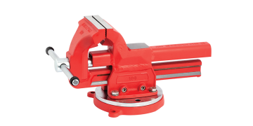 İzeltaş Dövme Çelik Mengene Döner Tabla Dahil 125 mm