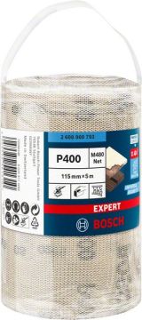 Bosch Ağ Zımpara Expert M480 115x5000 mm 400 Kum - 2608900793