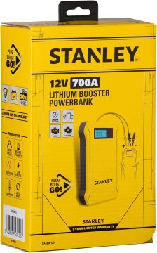 Stanley SXAE00125 12 V 700 A Lityum Polimer Akü Takviye Cihazı + Powerbank + Led Lamba
