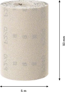 Bosch Ağ Zımpara Expert M480 93 mm x 5 Mt240 Kum (1 Adet) - 2608900782