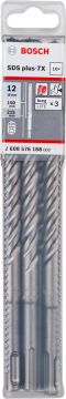 Bosch SDS Plus-7X Kırıcı Delici Uç 12,0x215 mm (10 Adet) - 2608576188