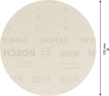 Bosch Ağ Zımpara Expert M480 Ø125 mm 120 Kum (5 Adet) - 2608900673