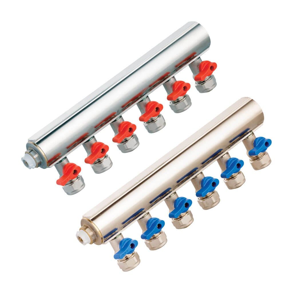 KAS Kollektör Mini Vanalı 1 İnç 5 Çıkışlı