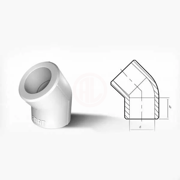Fırat PPRC Dirsek (45°) 40 mm - 7711001040