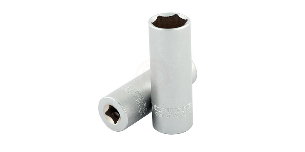 İzeltaş Altı Köşe Derin Lokma Anahtar 1/4 İnç 6 mm