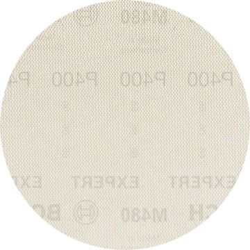 Bosch Ağ Zımpara Expert M480 Ø125 mm 400 Kum (5 Adet) - 2608900679