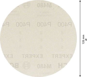 Bosch Ağ Zımpara Expert M480 Ø125 mm 400 Kum (5 Adet) - 2608900679