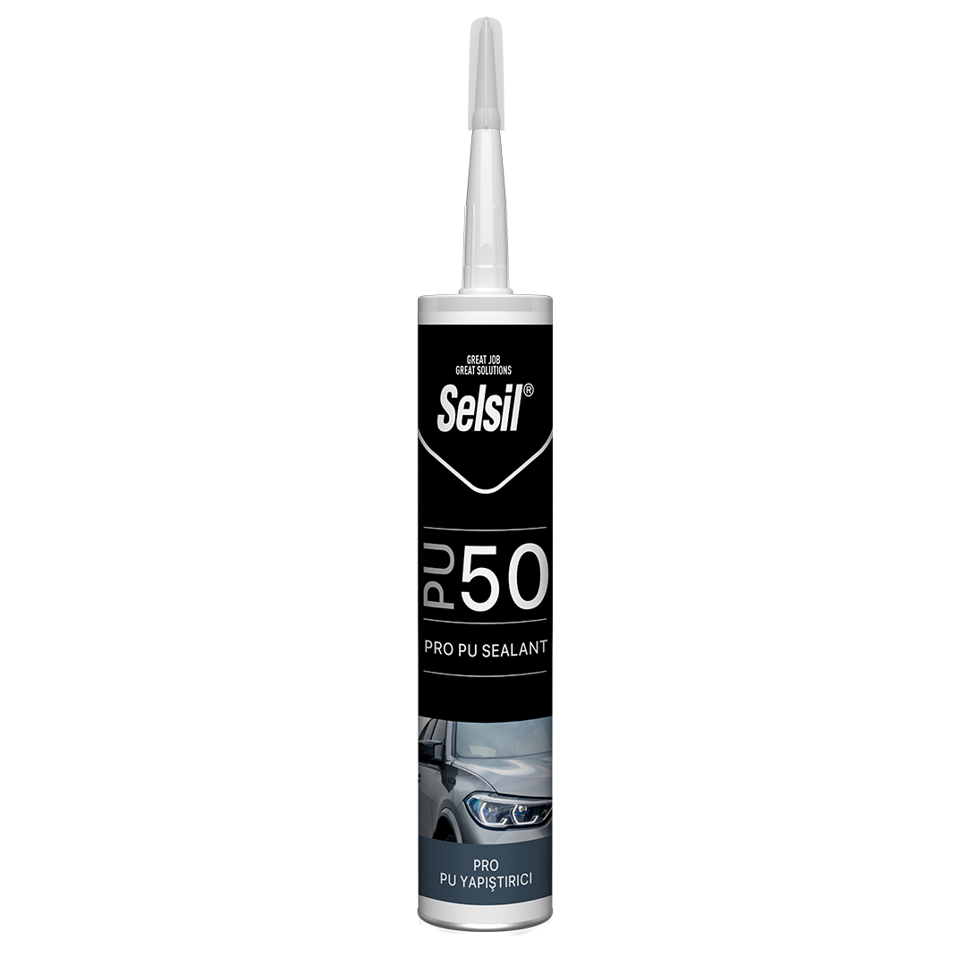Selsil Poliüretan PU Mastik 50 SHA 280 ml Beyaz