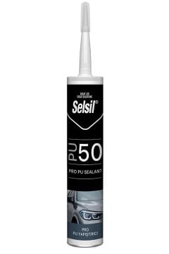 Selsil Poliüretan PU Mastik 50 SHA 280 ml Gri