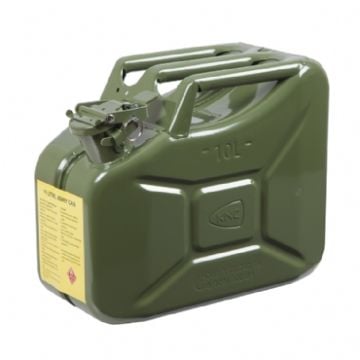 KNC Metal Yakıt Bidonu 10Lt Yeşil