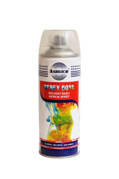 Asmaco Solvent Bazlı Akrilik Floresan Sprey Boya 400 Ml RAL 6038 Floresan Yeşil
