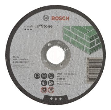 Bosch Kesme Diski Standard For Stone Düz 125x22,23x3,0 mm (C 30 S BF) - 2608603178
