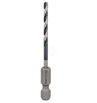 Bosch Metal Matkap Ucu Impact Control HSS Altıgen Şaft 3,0x72 mm - 2608577048