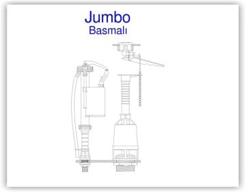 Visam Rezervuar İç Takım Jumbo Roket Flatörlü