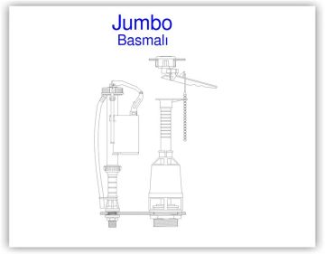 Visam Rezervuar İç Takım Jumbo Roket Flatörlü