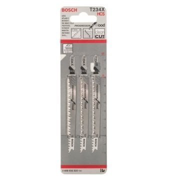 Bosch Dekupaj Testere Bıçağı T234X 3 Lü - 2608633523