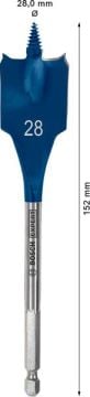 Bosch Ahşap Matkap Uç Expert SCS Yaprak HEX 28x152 mm - 2608900324