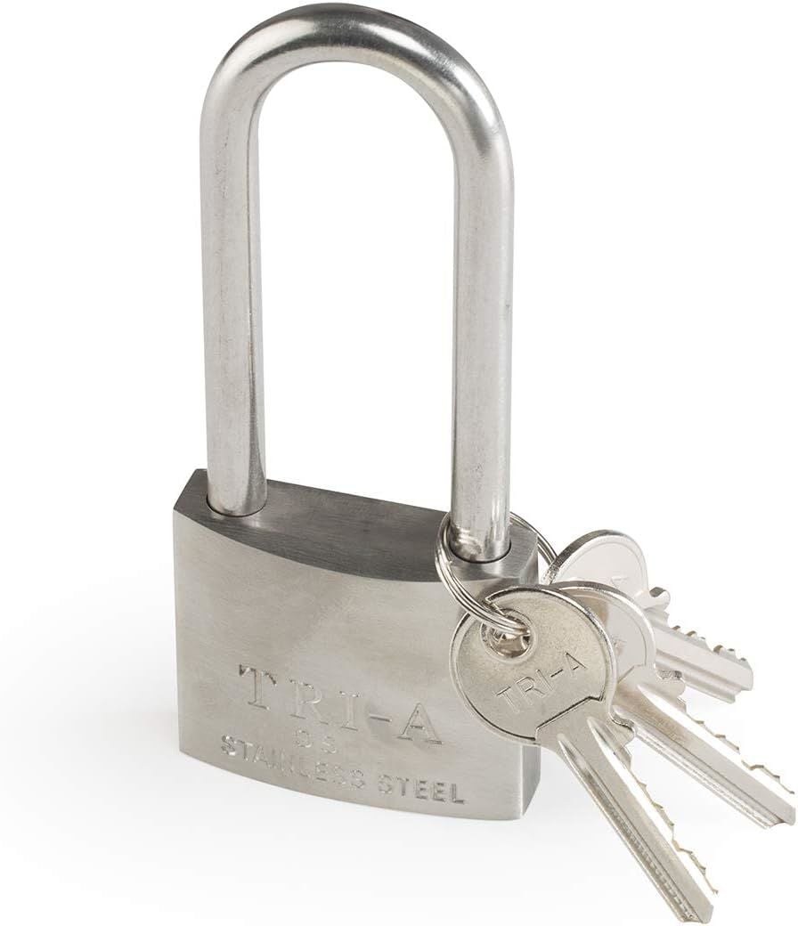 Tri-A Uzun Paslanmaz Asma Kilit 50 mm