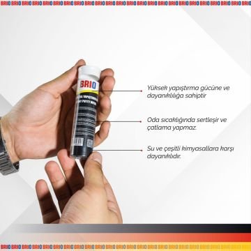 Brio Epoksi Metal Yapıştırıcı Macun 57 Gr