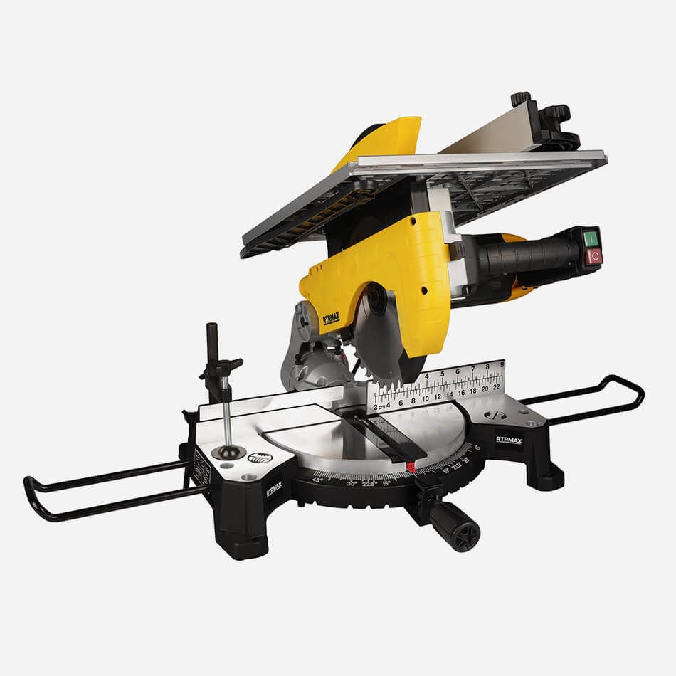 Rtrmax RTM623 Üstten Tablalı Gönye Testere Makinesi 1800W 250Mm