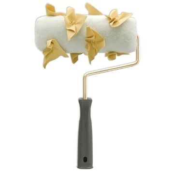 Dekor Rulo 1321 Deri Gül Efekt Rulosu 20 Cm