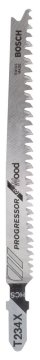 Bosch Dekupaj Testere Bıçağı Progressor For Wood T 234 X 117 mm (5 Adet) - 2608633528