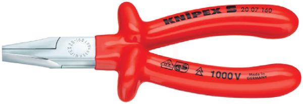 Knipex 20 07 YASSI AĞIZ KARGABURUN 160 MM - KNI2007160