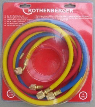 Rothenberger Manifolt Hortum Plus 5/16 İnç Sae 1500Mm 3 St - 1500000030