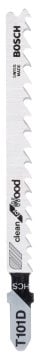 Bosch Dekupaj Testere Bıçağı Clean For Wood T 101 D 100 mm (25 Adet) - 2608633577