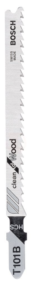 Bosch Dekupaj Testere Bıçağı Clean For Wood T 101 B 100 mm (25 Adet) - 2608633622