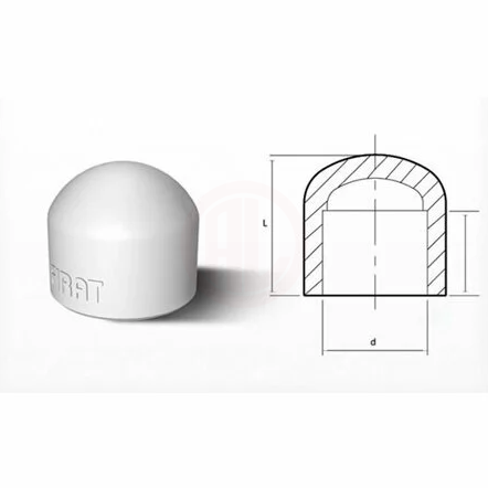 Fırat PPRC Kapama Başlığı 40 mm - 7731000040