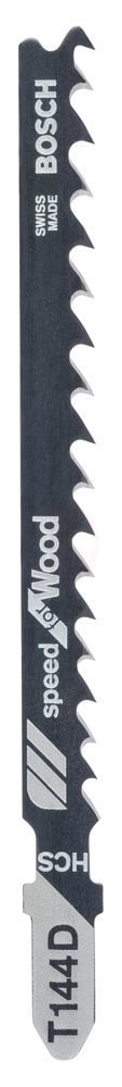 Bosch Dekupaj Testere Bıçağı Speed For Wood T 144 D 100 mm (25 Adet) - 2608633625