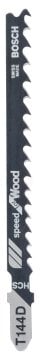 Bosch Dekupaj Testere Bıçağı Speed For Wood T 144 D 100 mm (25 Adet) - 2608633625