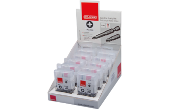 Ceta Form 500 Parça 1/4 İnç Pozidriv Bits Uç Toptan Paketi Cb/592 (Pz2 X 50 Mm)