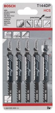 Bosch Dekupaj Testere Bıçağı Precision For Wood T144 DP 100 mm (5 Adet) - 2608633A35