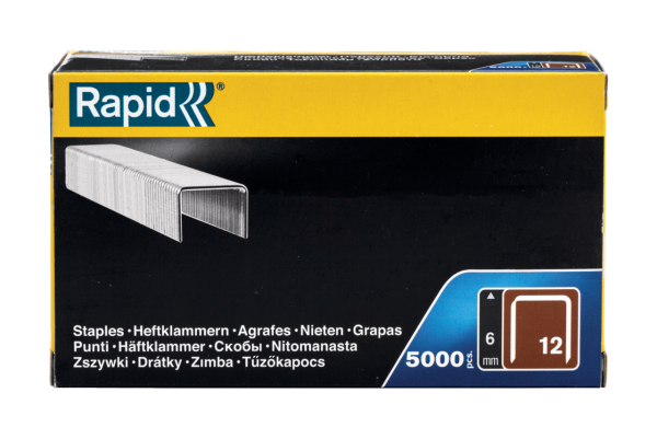 Rapid 12/6 mm Galvaniz Kaplı Zımba Teli 5000 Adet - 40100517