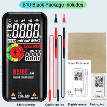 Akıllı 9999 Sayım Multimetre Dijital Lcd