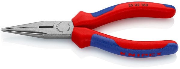 Knipex 25 02 DÜZ KARGABURUN 160 MM - KNI2502160