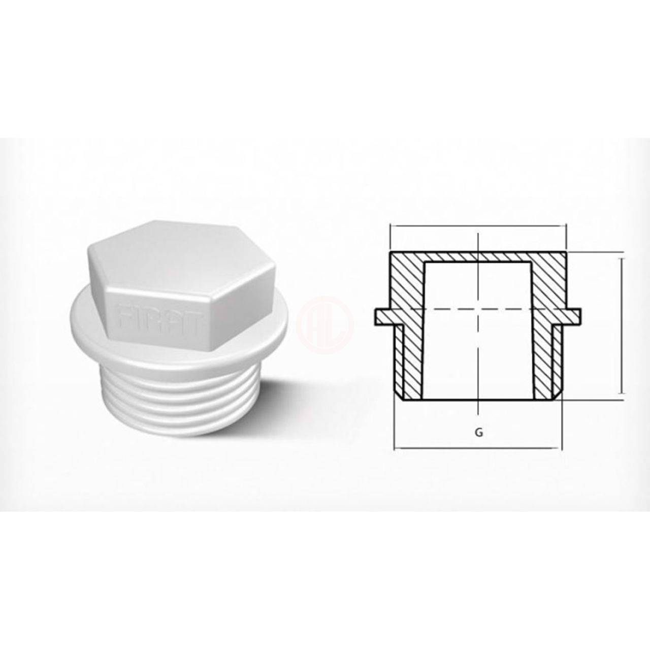 Fırat PPRC Körtapa 20 mm - 7732000020