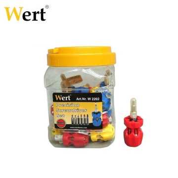 Wert 2202 Bits Uçlu Topaç Tornavida Seti (30 Adet)