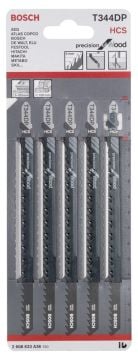 Bosch Dekupaj Testere Bıçağı Precision For Wood T 344 DP 152 mm (5 Adet) - 2608633A36