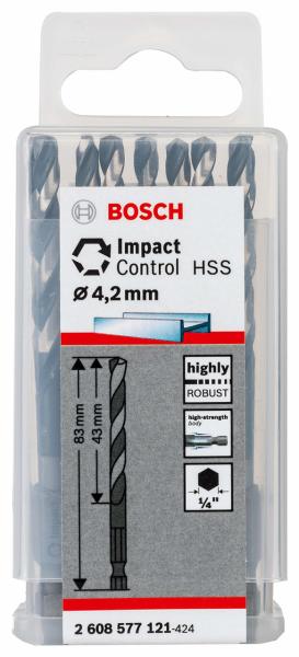 Bosch Çift Taraflı Vidalama Hss 4,2X83Mm 10 Lu Paket İmpact Control - 2608577121