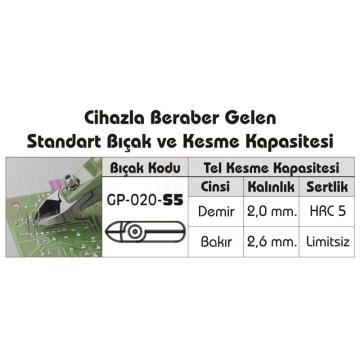 Gison Gp-020 Havalı Yan Keski - GP020