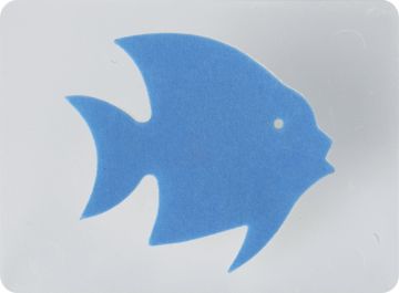 Dekor Rulo 1334 Sevimli Balık Baskısı 9X7 Cm